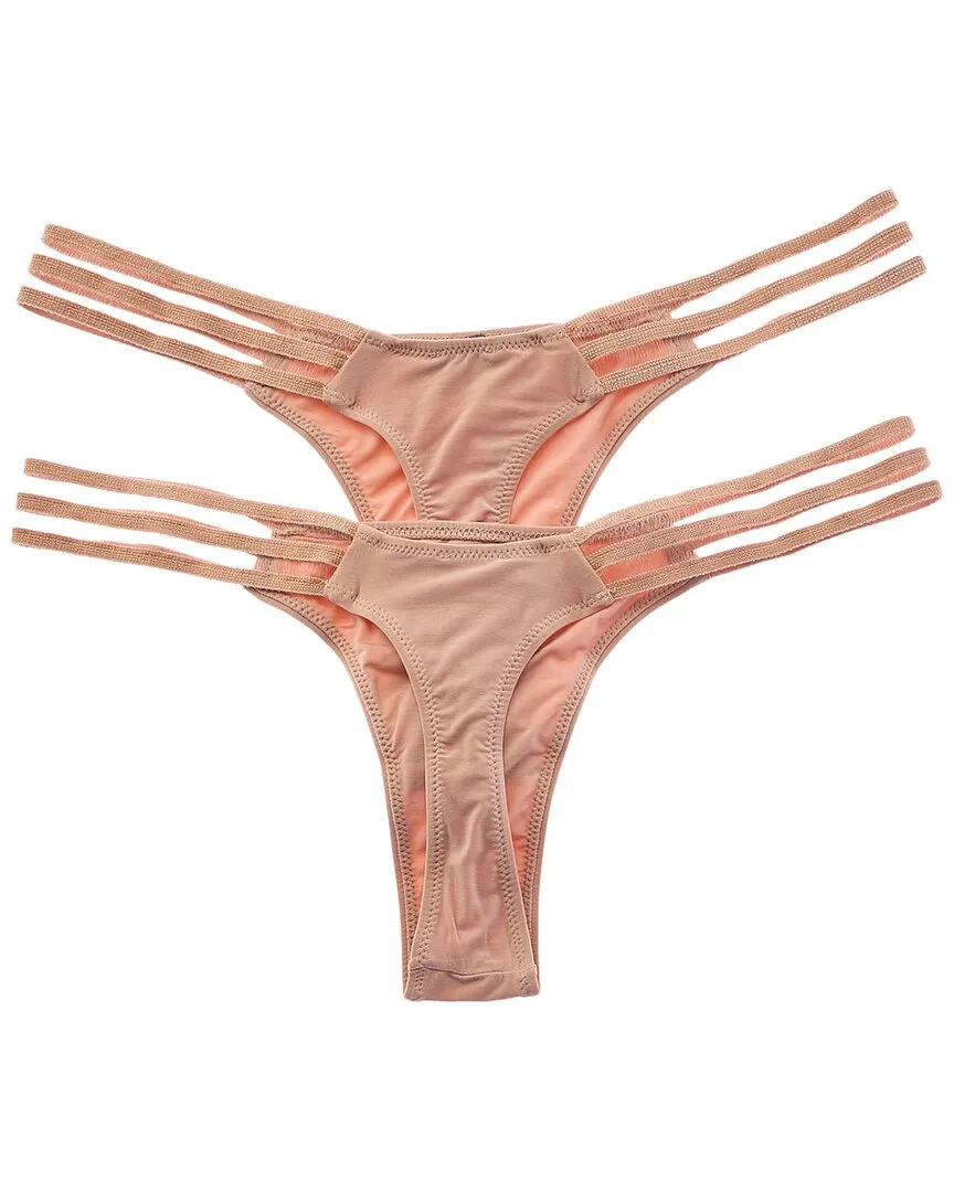 Cosabella 2pk Tempo Strappy Thong
