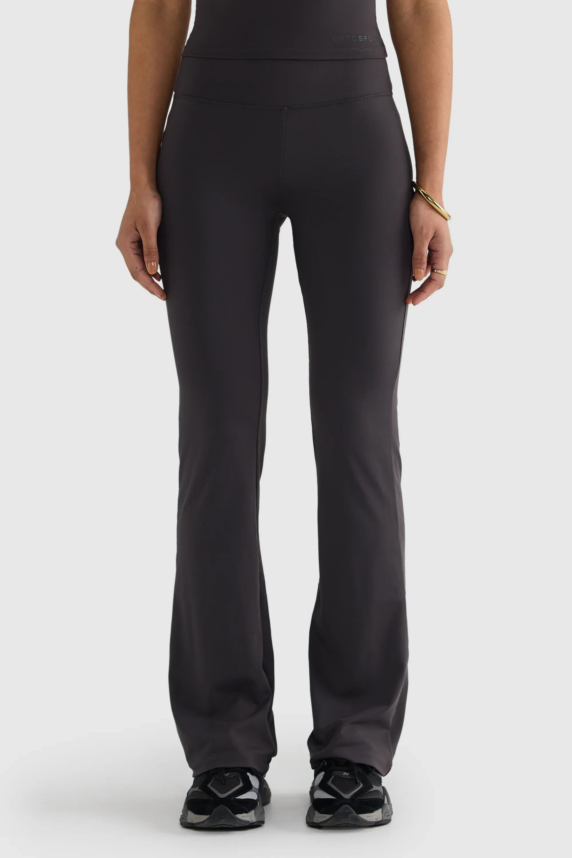 Eva Full Length Flare Pant Graphite