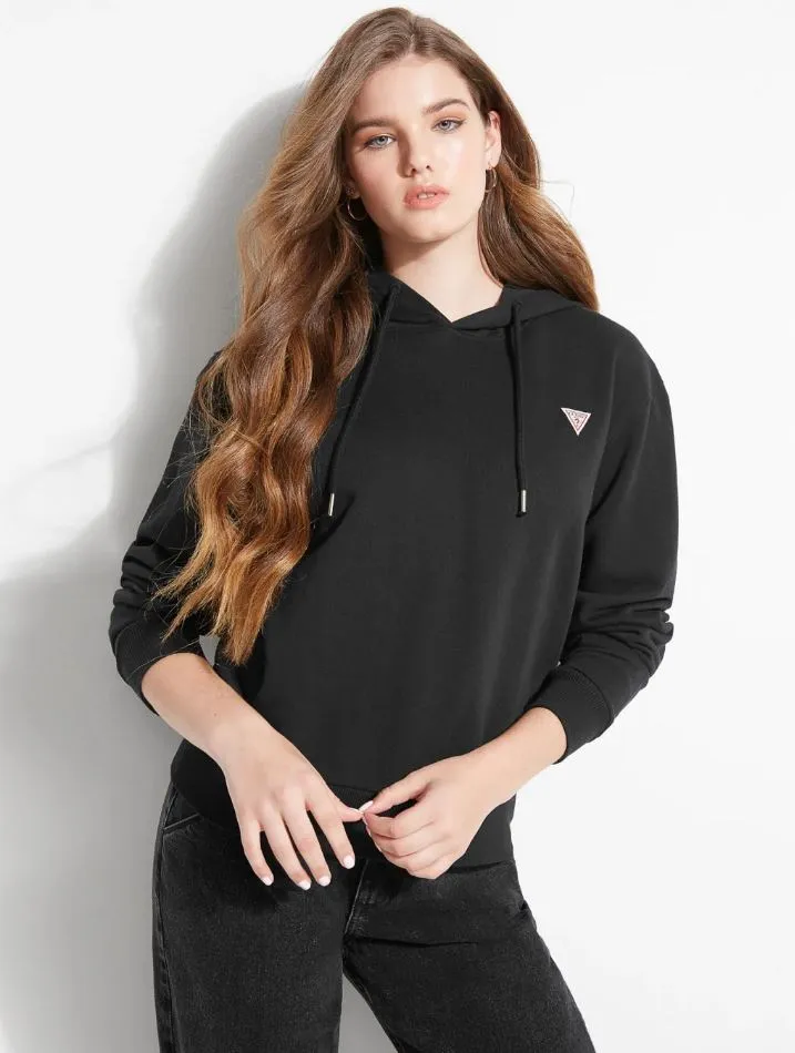 Guess W LS Logo Hoodie