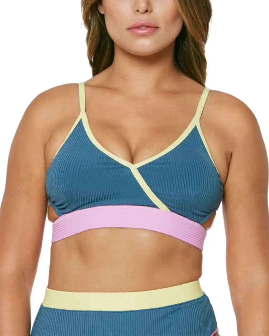 Jessica Simpson Chop & Change Cross Back Triangle Top