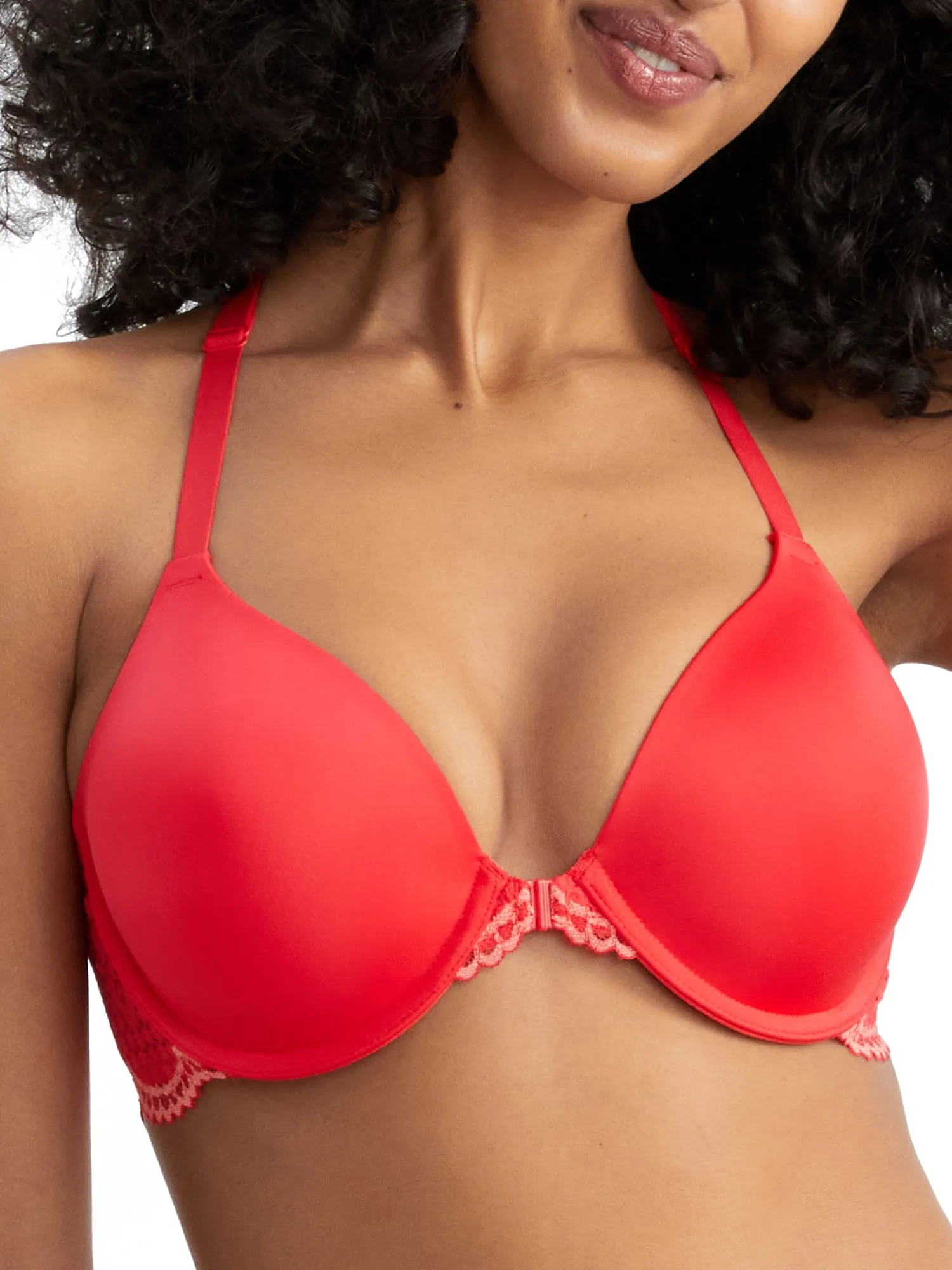 Maidenform Women's One Fab Fit Extra Coverage T-Back T-Shirt Bra