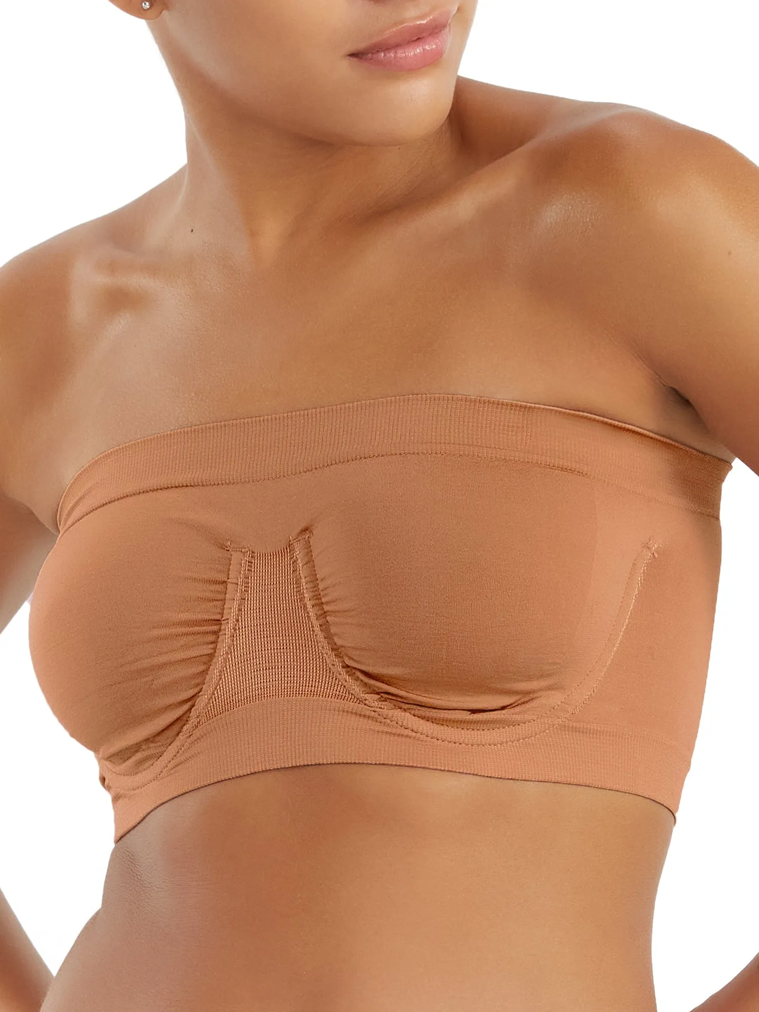 Rhonda Shear Women's Ahh Angel Seamless Bandeau Bra