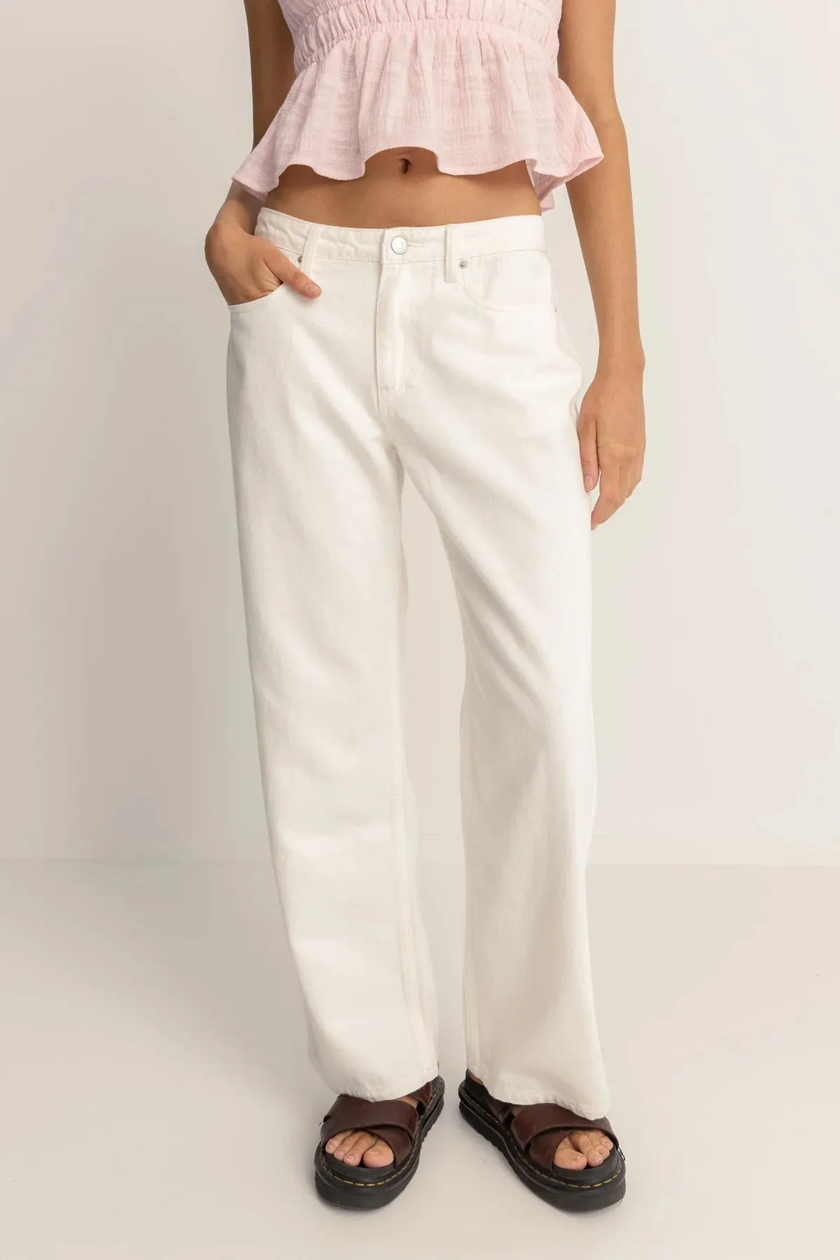 RHYTHM Lula low rise pant
