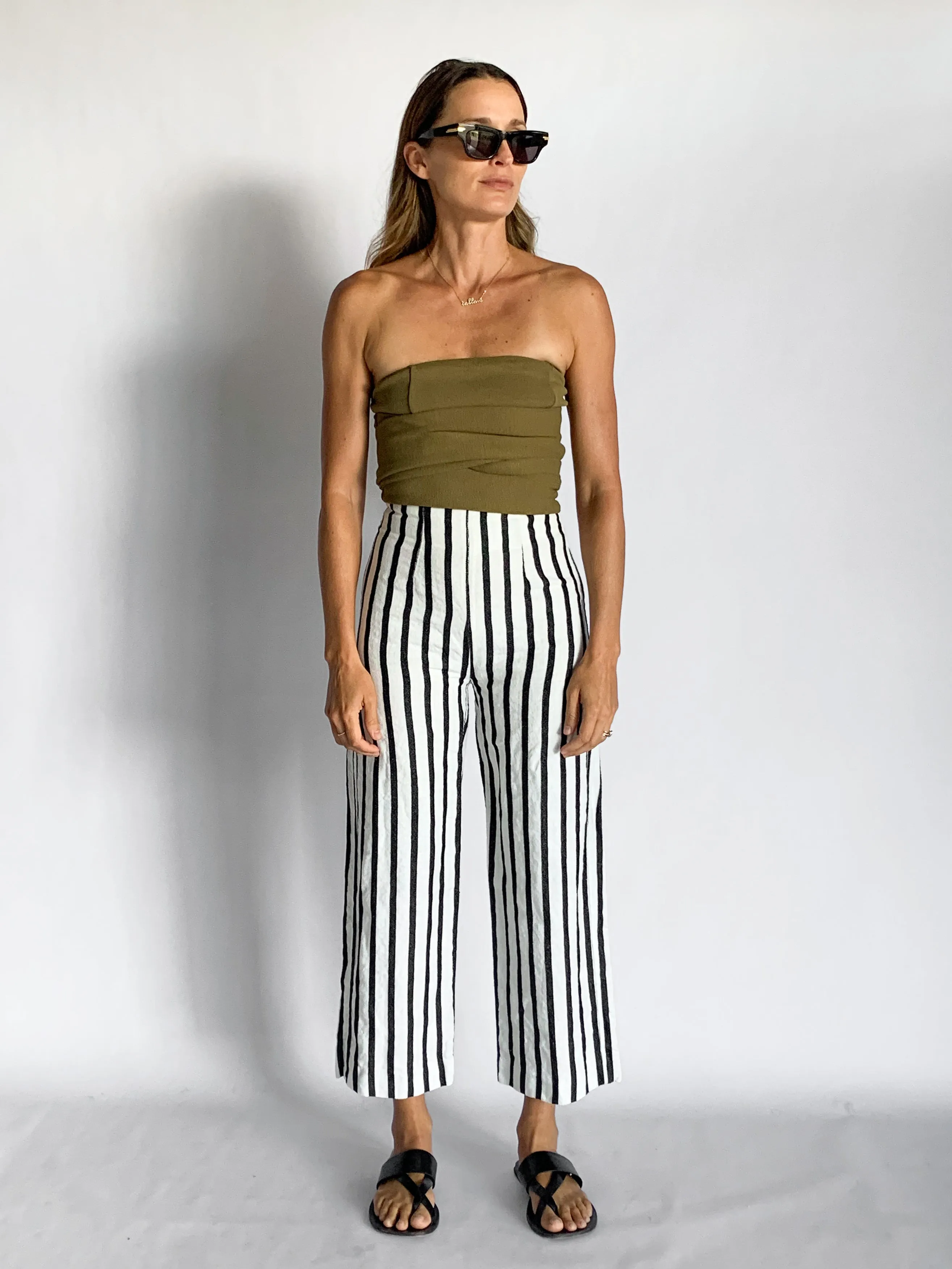Tie Bandeau Top